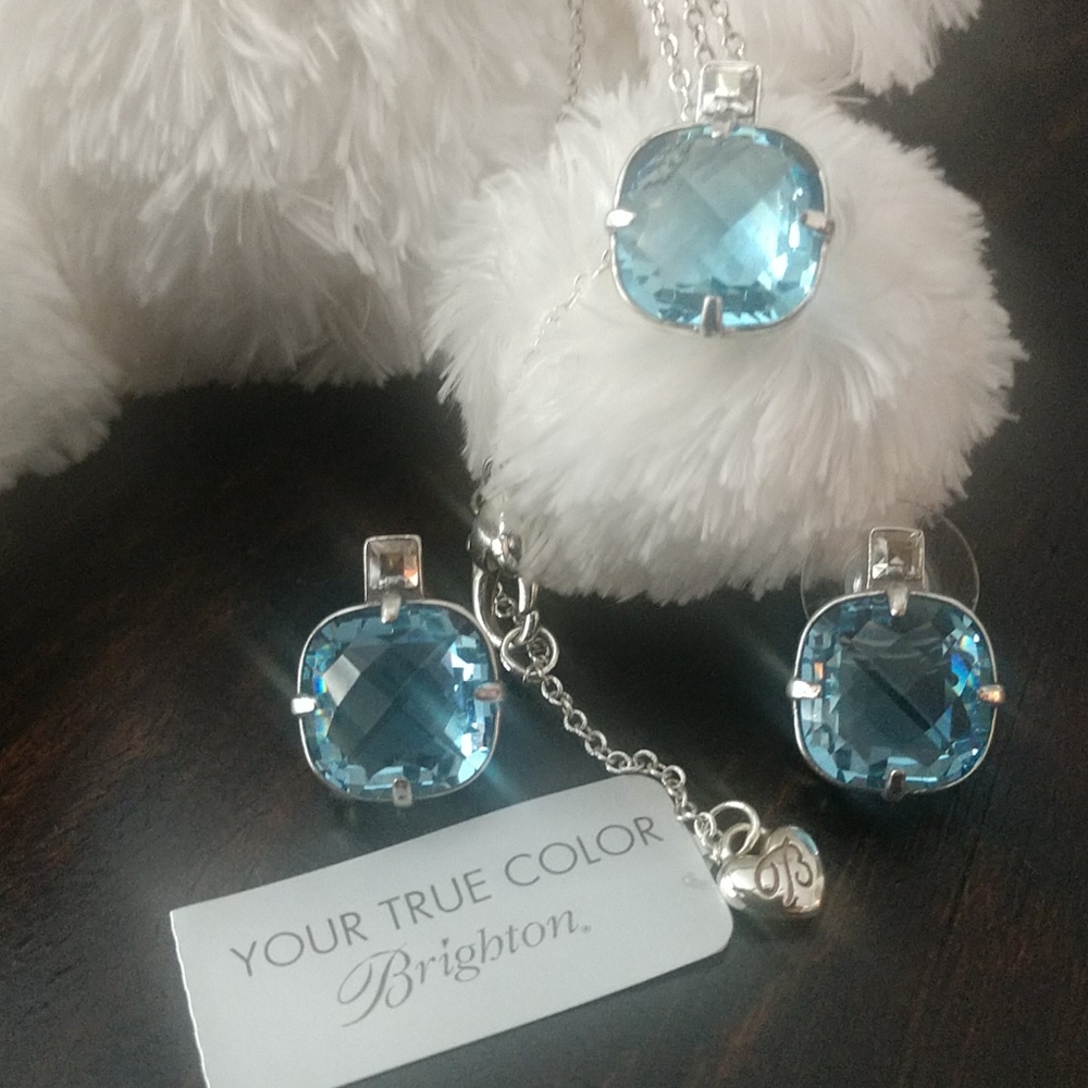 Brighton necklace earrings
